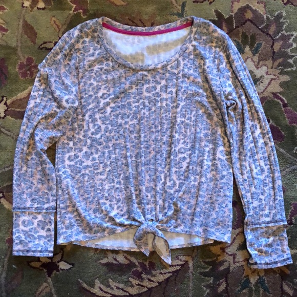 Heathered Leopard Spots Soft Top - Picture 1 of 6